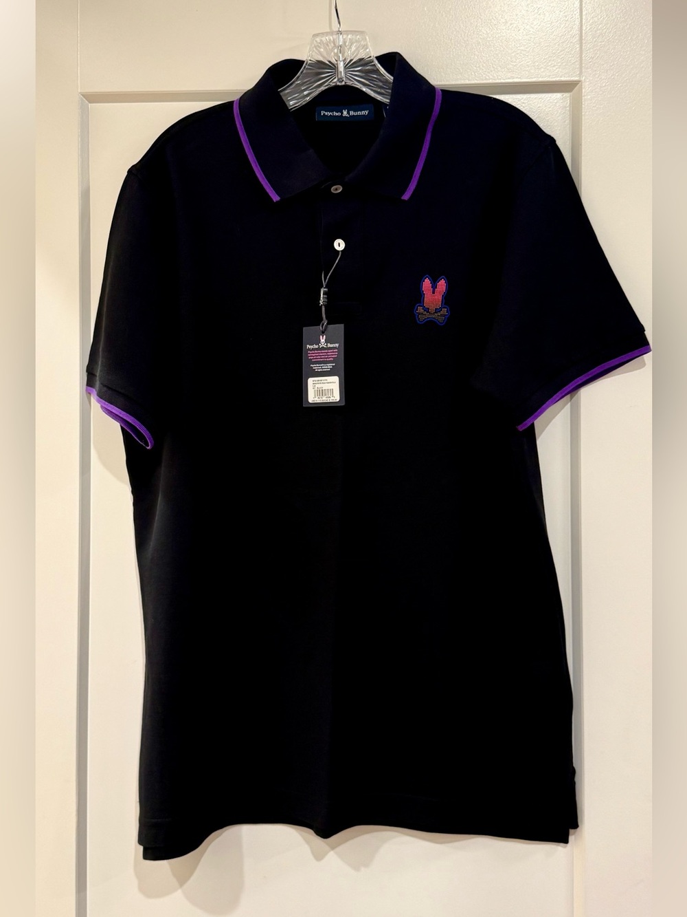 Psycho Bunny Strype Pique Fashion Polo  - B6K801X1PC
